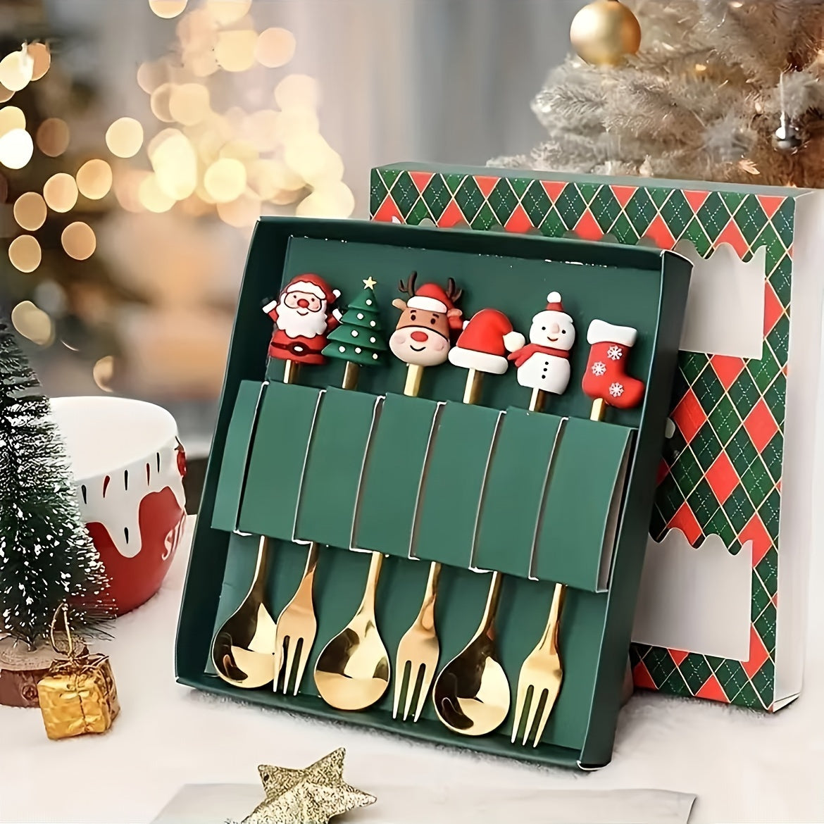 SantaSpoon Set