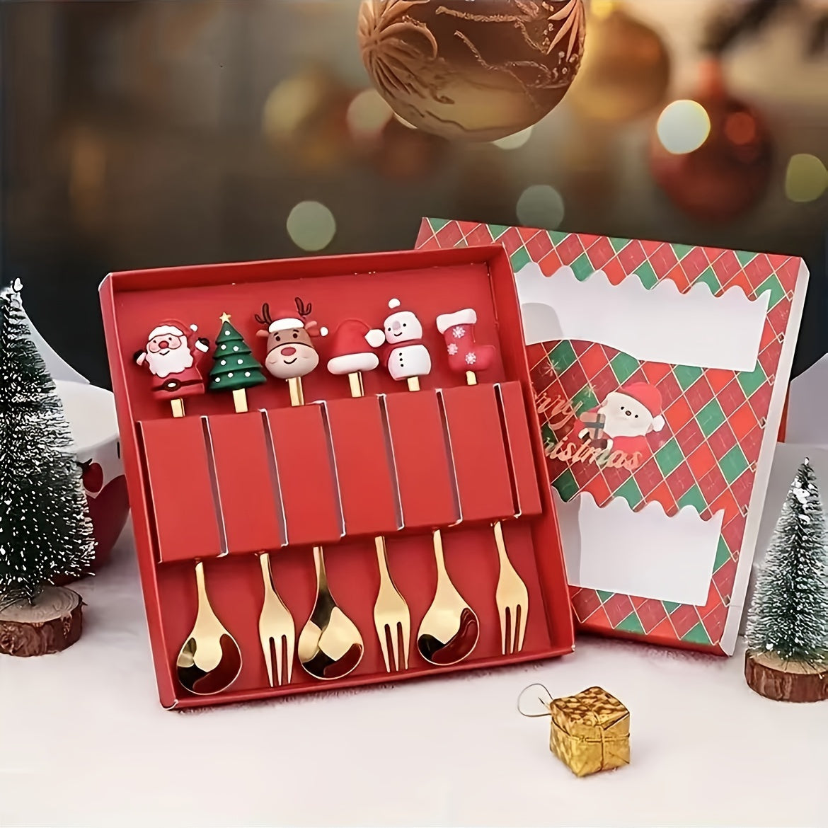 SantaSpoon Set