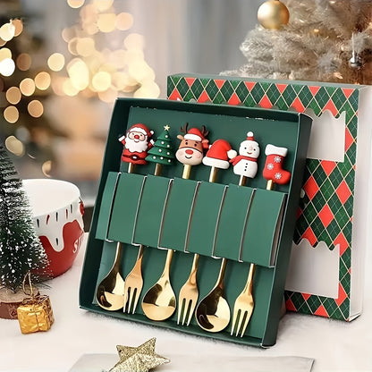 SantaSpoon Set
