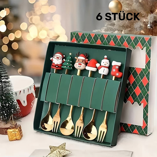 SantaSpoon Set