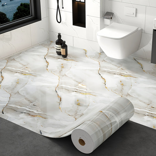 2 Rollen, Verdickte 3mm, 118, 1"x15", 74", Luxus Marmor Selbstklebende Tapete, 3D, Abziehen & Aufkleben, DIY Abnehmbar Ohne Rückstände, Schlechte Verdecken, Küchenrückwand und Badezimmerdekor, Wohnzimmer, Flur, Wand- & Bodenrenovierung, Wasserdicht, Versc